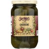 Sechlers Pickles Gherkins Sweet, 16 oz