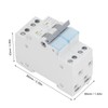 Dual Power Manual Transfer Switch, 230V AC 63A 2P MTS