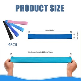 4 Pack Beach Towel Bands for Sun Loungers, Elastic Towel Clips to Secure Towels on Chairs, Chair Bands,Beach, And Outdoor Use, Stretchable（blue, Black, Pink, Light Blue）