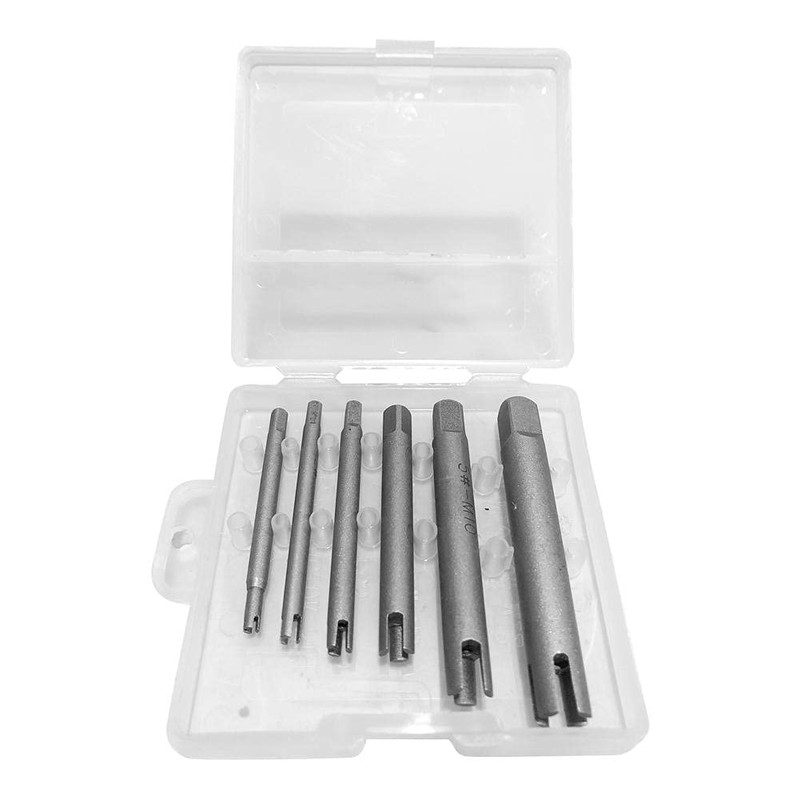 DEWIN Tap Extractor, Steel Broken Head Taps Remover Stripped Screw