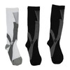3 Packs Compression Socks Nylon Wire Ventilate Athletic Calf Socks