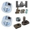 EMSea 2Pcs Gate Security Locking Collars Gate Security Hinge Pin