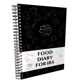 Food Diary for IBS - Track How Your Diet Affects Your Symptoms, for Irritable Bowel Syndrome Sufferers. A5 Spiral Bound, Made in UK