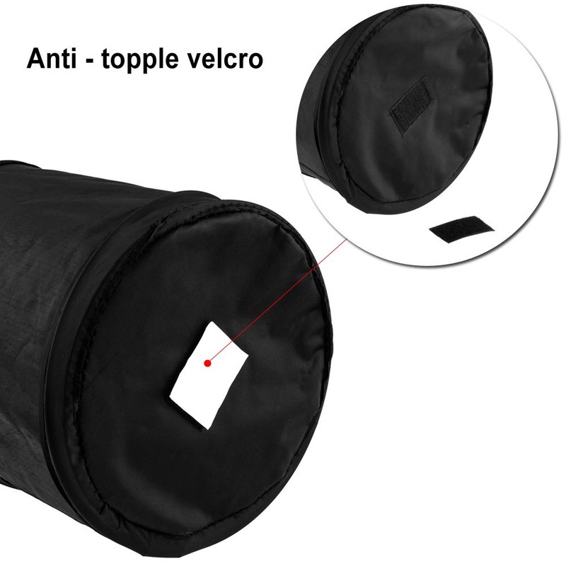 Zacro Car Bin with 5 Garbage Bags - Foldable and