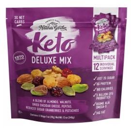 Deluxe Mix Delicious Nature's Garden Keto Deluxe Mix Delicious & Fresh Flavor Natural Friendly - Perf