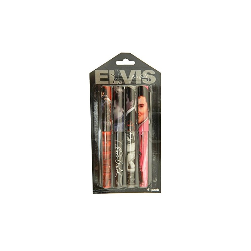 Midsouth Products Elvis Presley Set Of 4 Pens