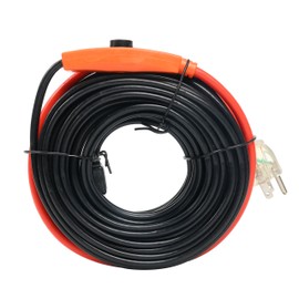 9milelake Cold Weather Pipe and Valve Heating Cable with Built-in Thermostat (40 Feet)