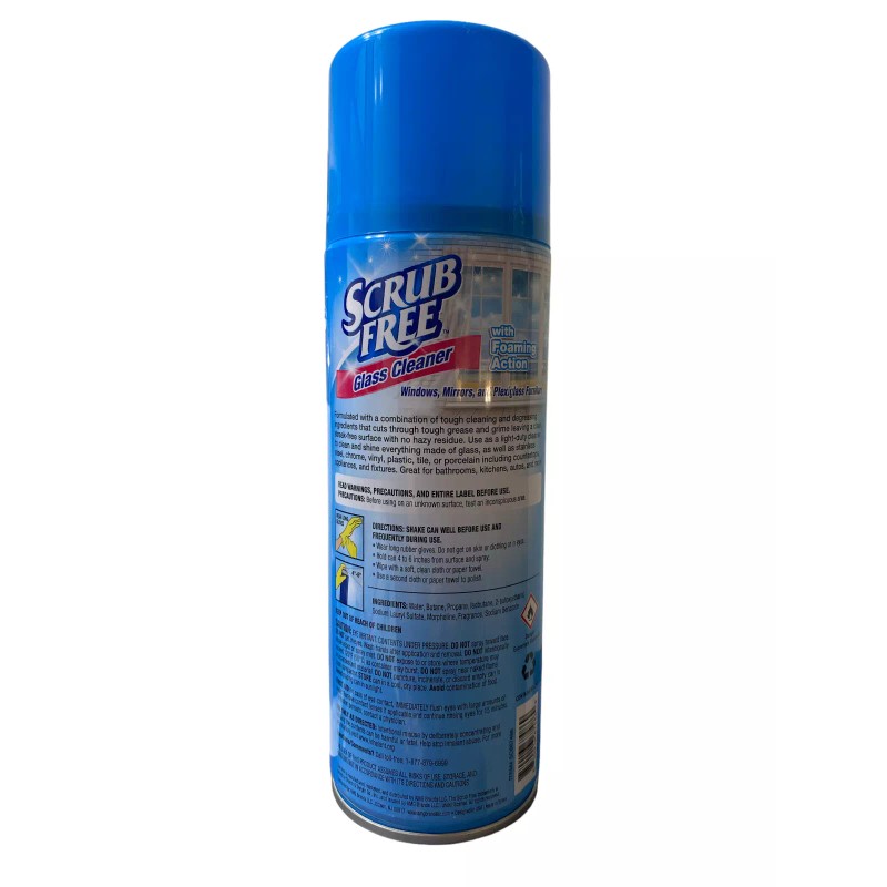 Scrub Free All Purpose Glass Cleaner with Foaming Action Pack