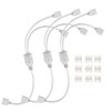 SUPERNIGHT LED Strip Splitter Connector 4 Pins 1 to 2