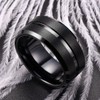 King Will Tungsten Carbide Wedding Band Ring for Men -10mm