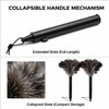 2 Pcs Ostrich Feather Duster Retractable Feather Dusters for Cleaning,