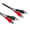 hama German Audio Cable, 2 RCA Plugs - 2 RCA