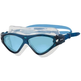 Zoggs Unisex Adult Tri-Vision Mask Swimming Goggles, Navy/Blue/Tint, One Size, One Size