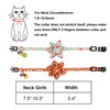 ADOGGYGO ADOGGYGO Easter Cat Collars with Removable Flower Bell, Adjustable