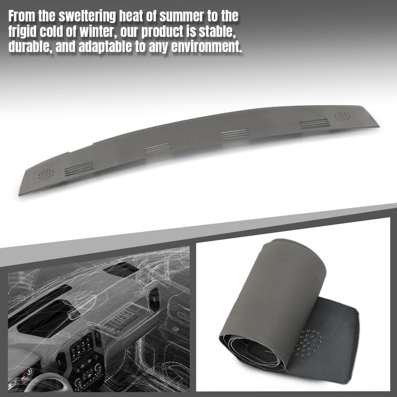 G-PLUS TPE Dash Defrost Vent Cover Cap Compatible with Dodge