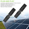 LEPITERY 40PCS MC4 Solar Panel Connectors, MC4 Male/Female 1000V Solar