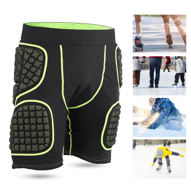 PROPRO Unisex Breathable Anti Fall Hip Pad Pants for Skiing