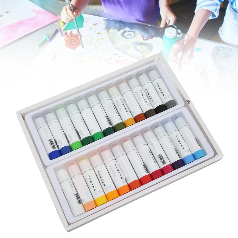 Paint Sticks Paint Smoothly Bright Colors 24 Colors Graffiti Sticks