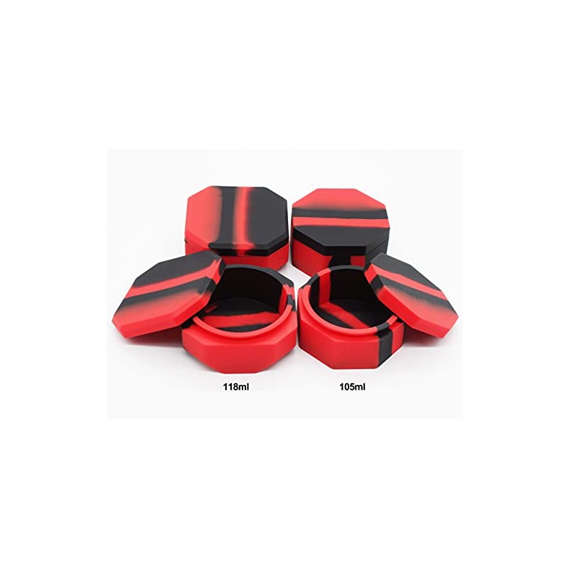 Pearwell 223ml Large Silicone Wax Concentrate Container 118ml 105ml Jars