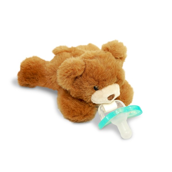 RaZbaby RaZbuddy JollyPop Pacifier Holder w/Removable Baby Pacifier - 0m+