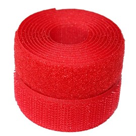 Red 50mm Sew-on Hook & Loop tape Alfatex® Brand supplied by the Velcro Companies - various lengths (Length: 1m)