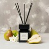 LiveTry Reed Diffuser – Wooden Cover Home Fragrance, Long-Lasting Non-Flame