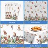 Woodland Animals Table Cloth Jungle Safari Plastic Table Cover Tablecloth
