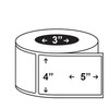GC Labels-L303P3064, Batteries, Wet, Non Spillable UN2800, Roll of 500