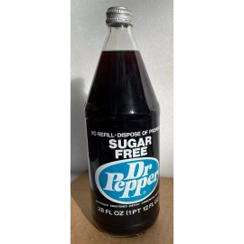Dr Pepper Vintage Sugar Free Dr. Pepper Liberty Bell Bicentennial 28 oz Promotional Bottle