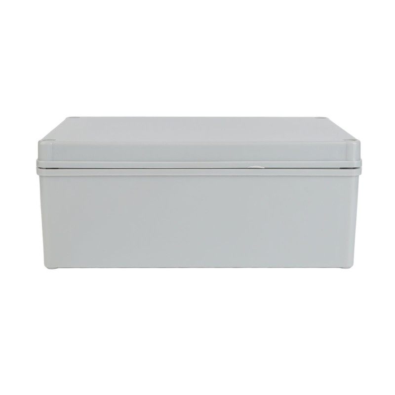 Power Junction Box with Mounting Plate ABS Plastic DIY Electrical