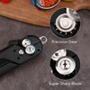KITCHENDAO Replaceable Can Opener with 2 Extra Blades, Super Sharp