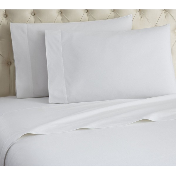 Thermee Micro Flannel Shavel Home Products Sheet Set, King, Snow