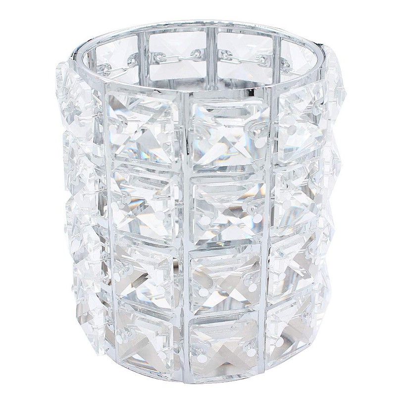Sipliv Makeup Brush Holders Pen Holder Handcrafted Crystal Eyebrow Pencil