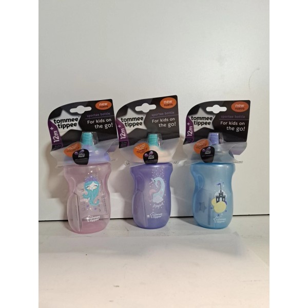 Tommee Tippee 10oz Toddler Sportee Sippy Bottle (12m+) Spill Proof