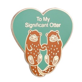 Gudeke To My Significant Otter Hard Enamel Pin Badge