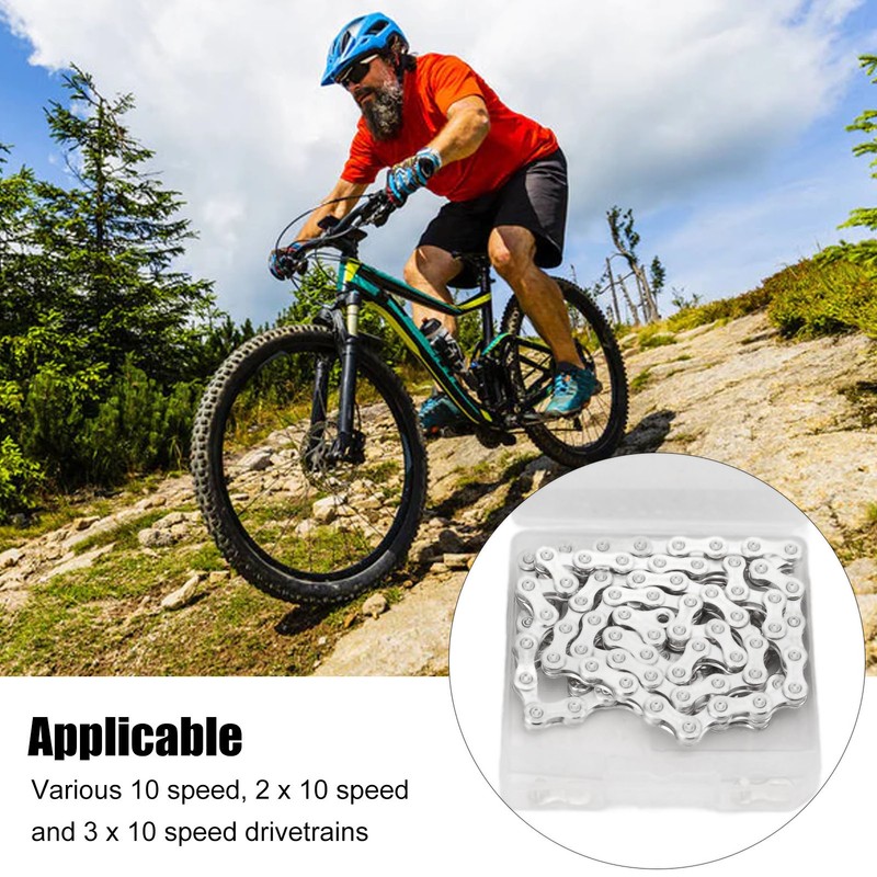 Bike Chain 10 Speed Mountain Road Bike Chain Variable Speed