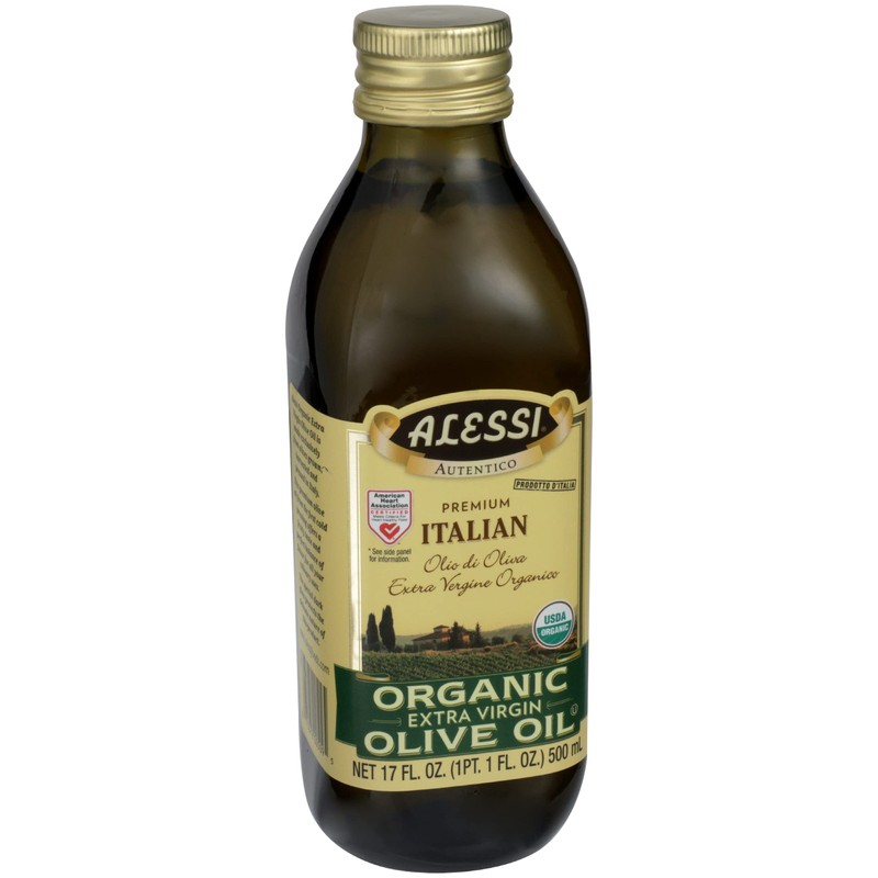 Alessi Alessi Extra Virgin Organic Olive Oil, 17 oz
