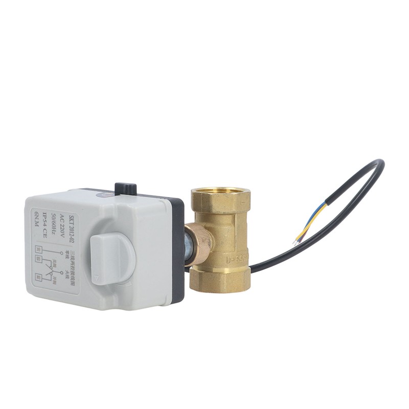 Ball Valve Motorized 3 Wire 2 Point Control 1 Position