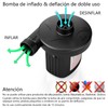 Jasonwell Bomba de Aire Eléctrica 2 en 1 Air Pump