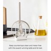 YAMAZAKI home TOWER-Ladle & Lid Stand, White