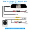 RCA Video Cable, Car Backup Camera Reverse Rear View Camera