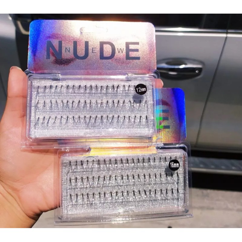 Nude Pestañas Postizas Nude Wisps Maquillaje Mayoreo Caja 12pz