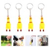 YARNOW 4 Pieces Mini Skake Chicken Rubber Cute Stress Reliever