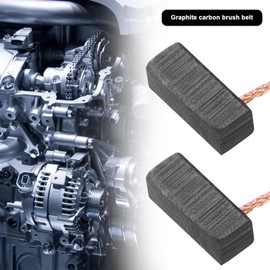 VGOL 2 Pairs Carbon Brushes 5x5x12mm for Blowers Fans Windshield Wiper Motors and Window Regulator Motors Replacement Part for Various Vehicle Engines 12V 24V