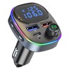 tieedhfu High Definition Lossless Sound Car Bluetooth MP3 Player Power-Off