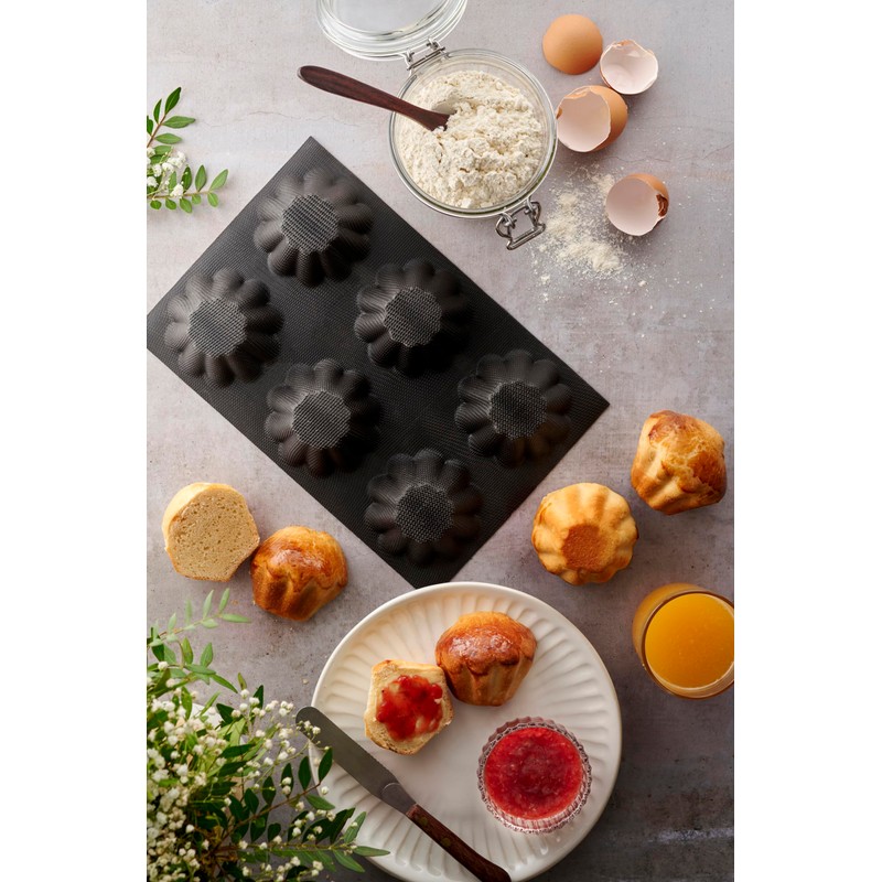 Silpat Flexipan 6 Briochettes Mold