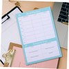 TEHAUX Tearable Menu Notebook for Food Household Meal Planner Weekly