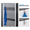 HEATGENE ABS Y-Shaped Hooks - Chrome, Compatible Liquid Filled Smart