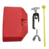 Cow Bell for Drums Adjustable Holder Plastic Musical Percussion Block