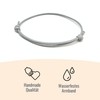 [2 Stück] Dezentes einfaches Armband | Handgemachtes dünnes Surfer Band
